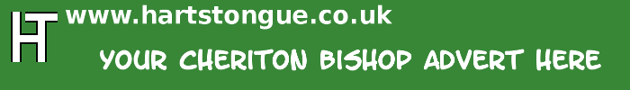 Cheriton Bishop: Your Advert Here