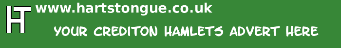Crediton Hamlets: Your Advert Here