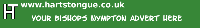 Bishops Nympton: Your Advert Here