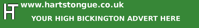 High Bickington: Your Advert Here