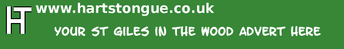 St Giles in the Wood: Your Advert Here